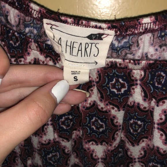 LA hearts crop top - Picture 2 of 4